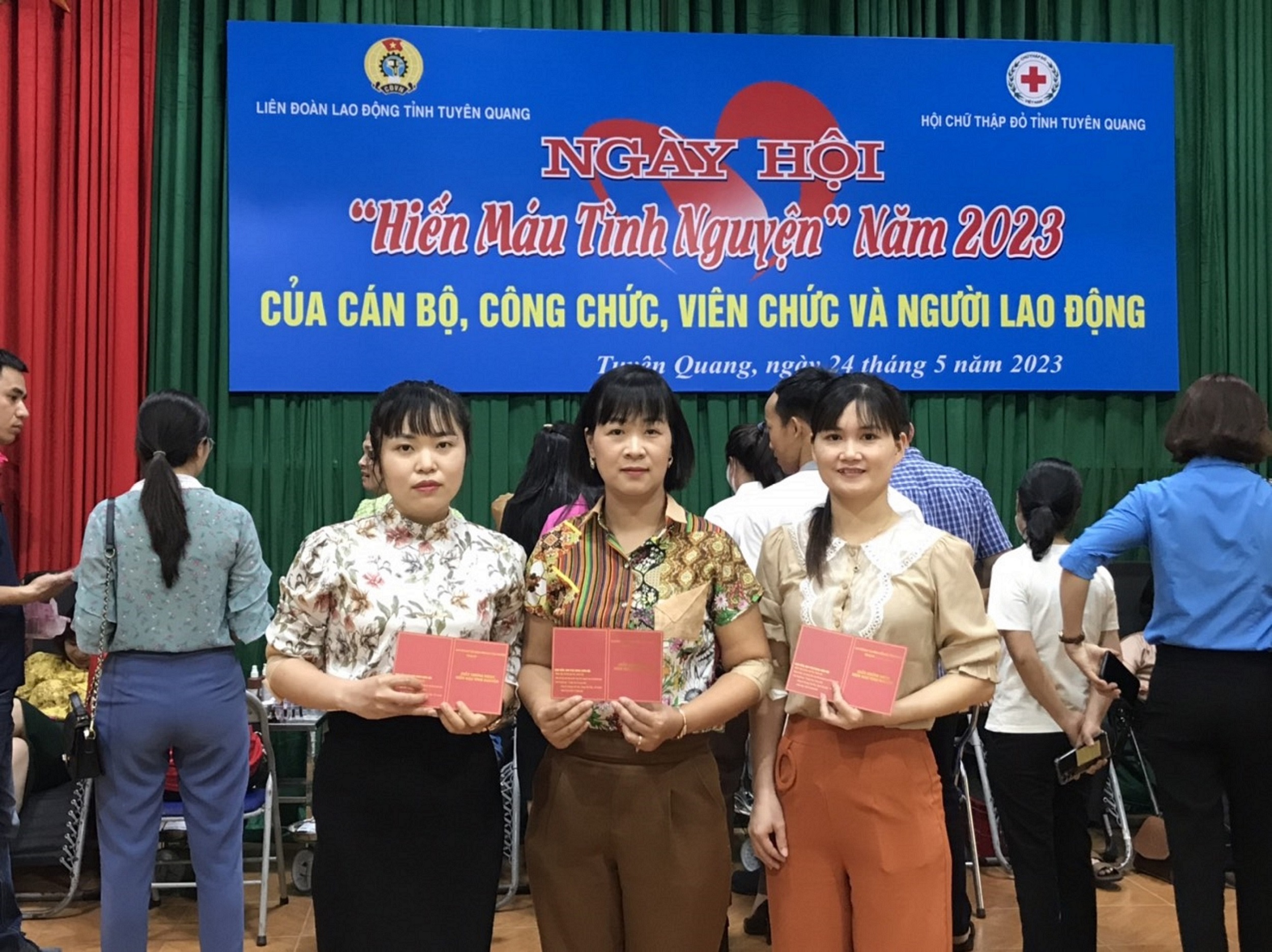 Quỹ Đầu tư phát triển tỉnh Tuyên Quang tham gia Ngày hội “Hiến máu tình nguyện” năm 2023