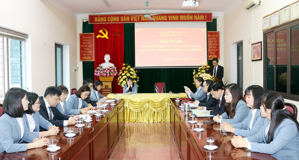 Quỹ Đầu tư phát triển tỉnh Tuyên Quang triển khai nhiệm vụ năm 2024