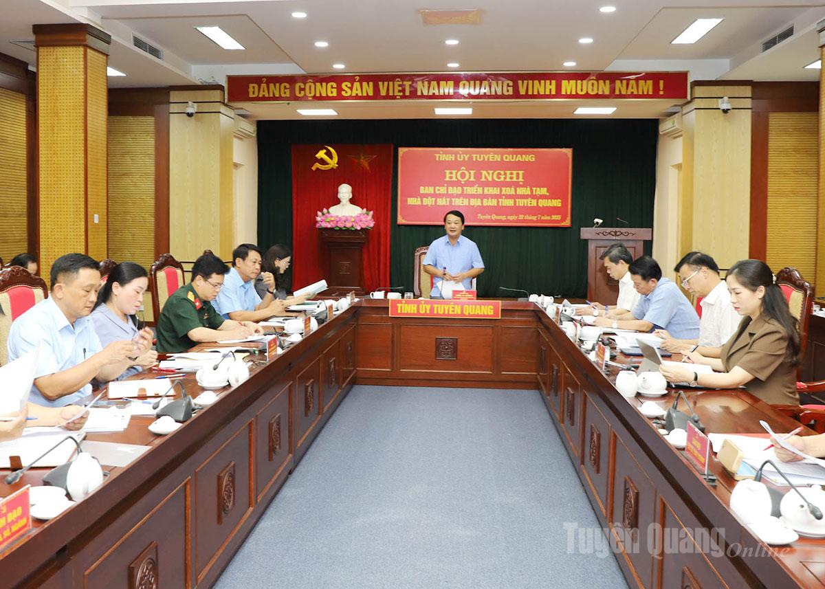 Chương trình xóa nhà tạm, nhà dột nát trên địa bàn tỉnh cần xuất phát từ tinh thần, trách nhiệm với từng người dân